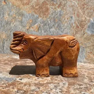 Wooden Elephant Puzzle Box