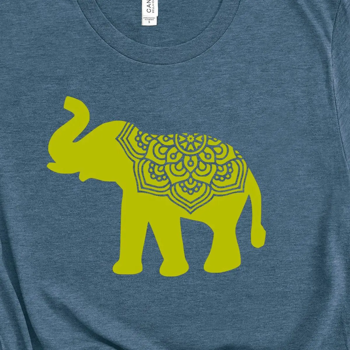 Elephant Mandala T-Shirt - Image 3