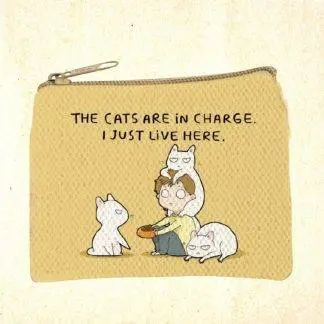 Cat Themed Coin Purse