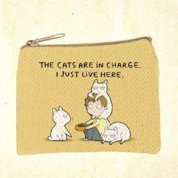 Cat Themed Coin Purse