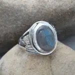 Labradorite & Sterling Silver Ring