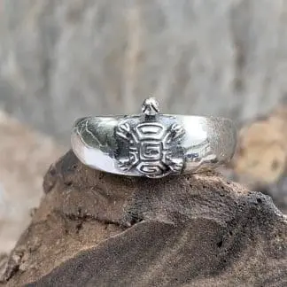 Sterling Silver Turtle Ring
