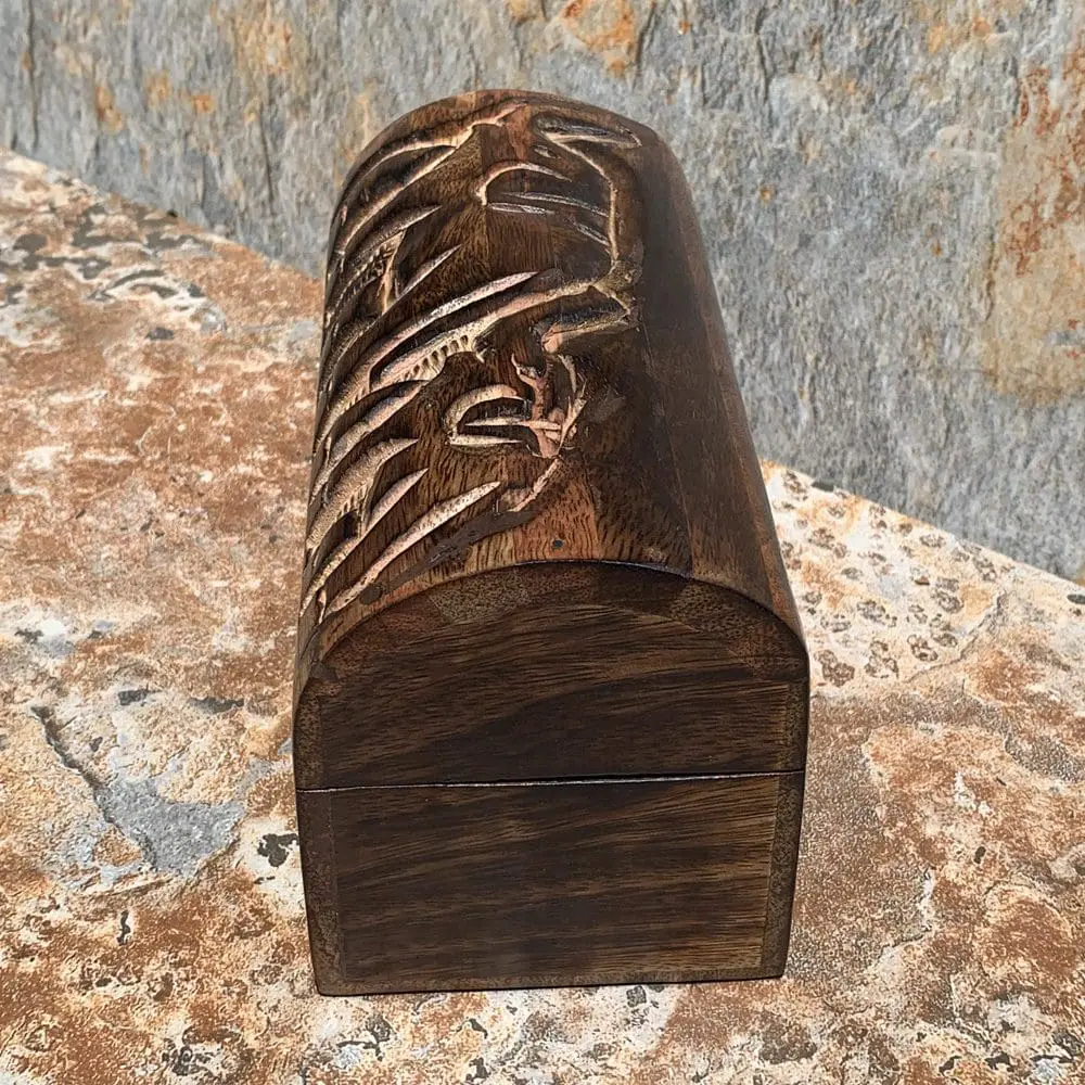 Mango Wood Elephant Chest - Image 2