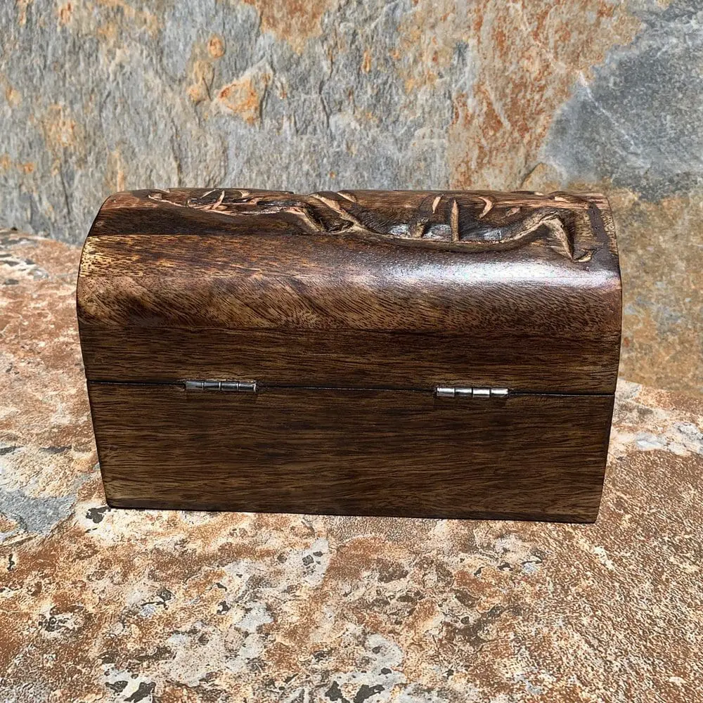 Mango Wood Elephant Chest - Image 3