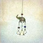 Elephant Brass & Beads Chime