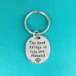 Animal Rescue Pewter Keychain