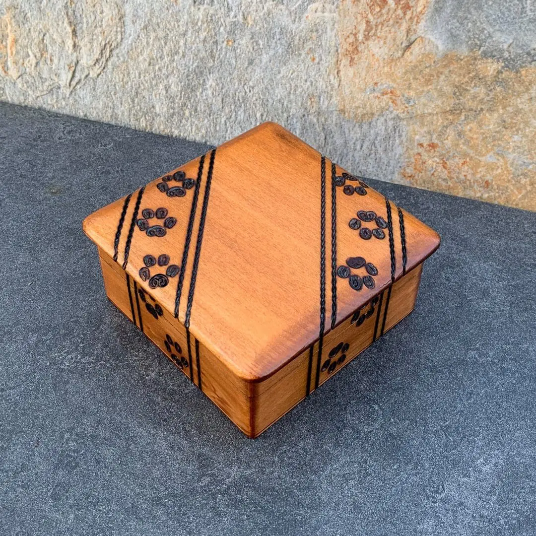 Handcrafted Square Paws Box - Image 2