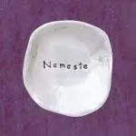 Namaste Pewter Charm Bowl