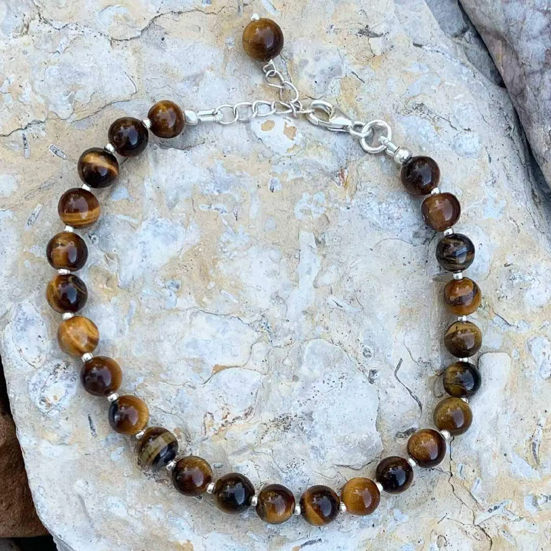 Tigers Eye Sterling Bracelet