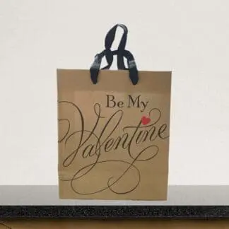 Kraft Valentine Gift Bag