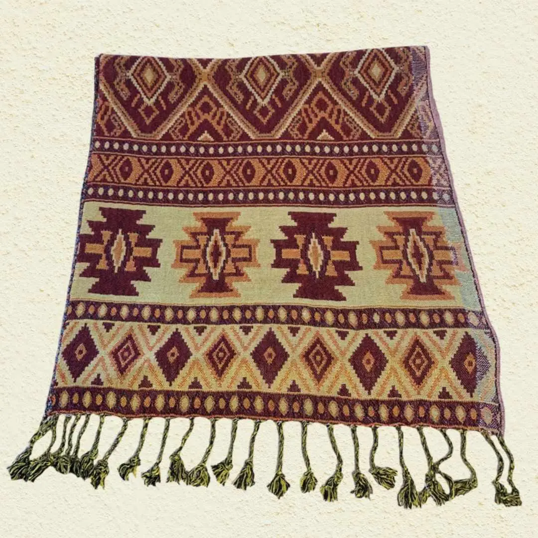 Southwest DesignTasseled Scarf
