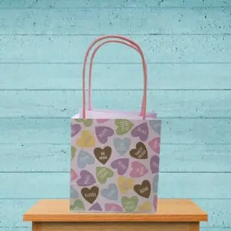Pastel Hearts Valentine's Gift-Bag