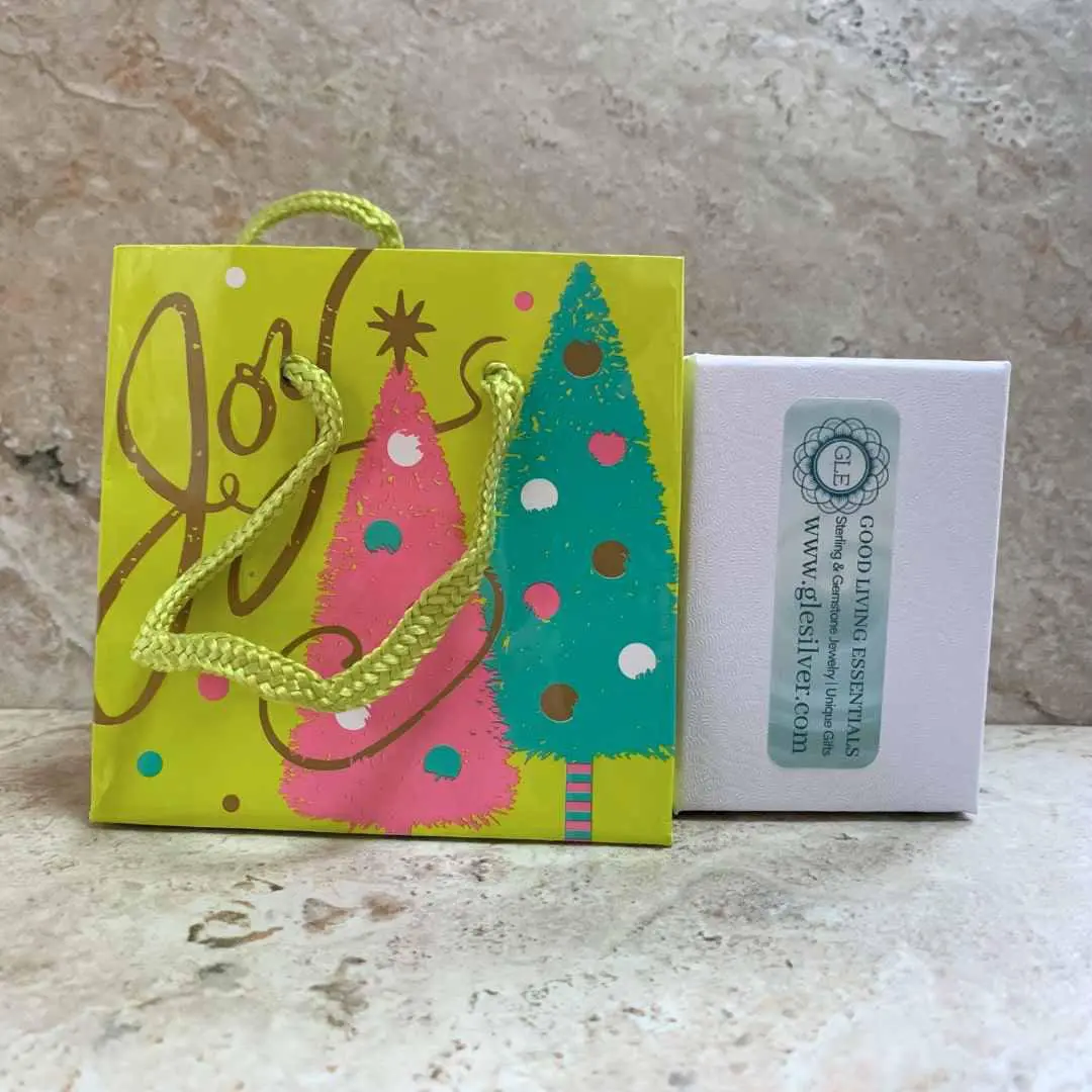 Petite Joy Christmas Trees Gift Bag - Image 2
