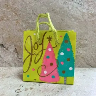 Petite Joy Christmas Trees Gift Bag