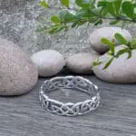 Sterling Celtic Knots Band