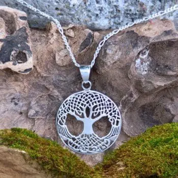 an image of a Sterling Silver Celtic Tree of Life Pendant