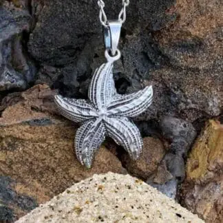 Sterling Silver Starfish Pendant