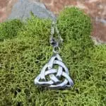 an image of a Sterling Silver Triquetra Celtic Knot Pendant