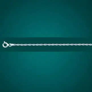 Sterling Silver Rope Chain