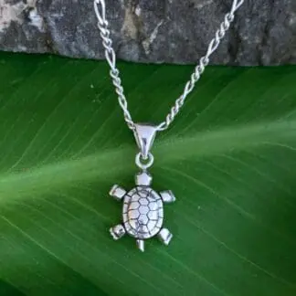 an image of a Sterling Silver Turtle Pendant