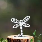 an image of a Pewter Dragonfly Ring Holder