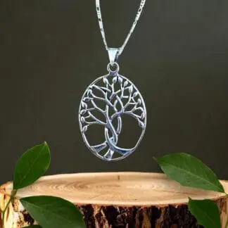 an image of a Sterling Silver Tree of Life Pendant