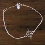 an image of aSterling Silver Celtic Knot Bracelet