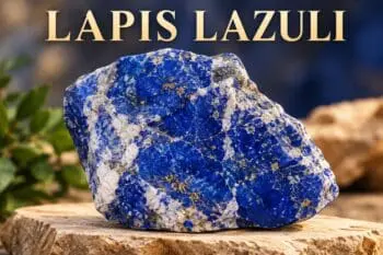 An image of a raw piece of Lapis Lazuli for our blog.