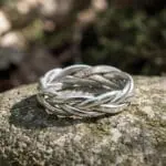 an image of a Sterling Silver Braided Band Ring