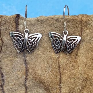 Celtic Butterfly Dangle Earring