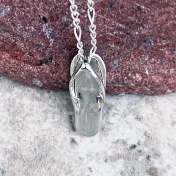 Sterling Flip Flop Pendant