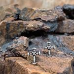 Sterling Cross Nails Earrings