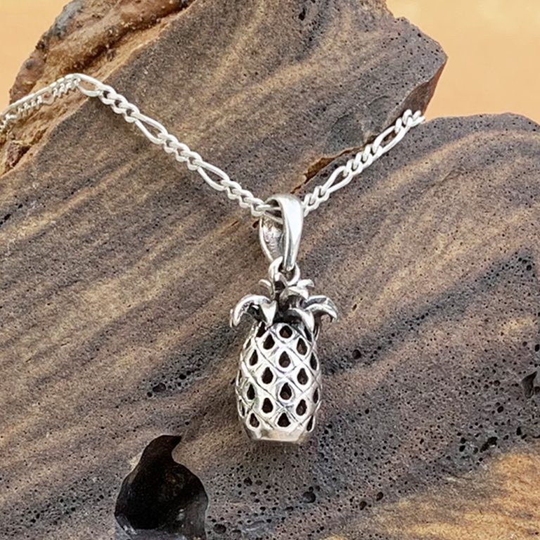 Sterling Silver Pineapple Ring