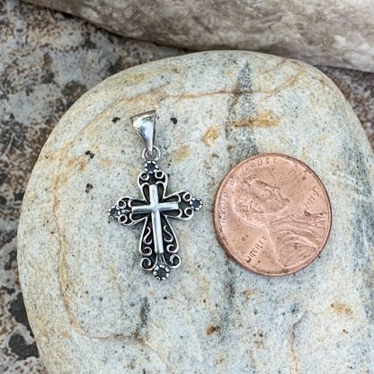 Sterling Silver Cross Pendant - GLE-Good Living Essentials