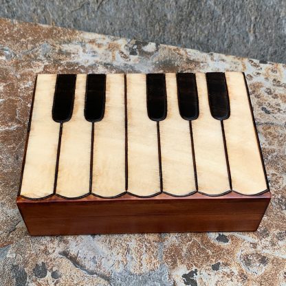 Handcrafted Wooden Piano Box