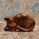 Sleeping Cat Puzzle Box