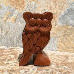 Wooden Owl Puzzle Box