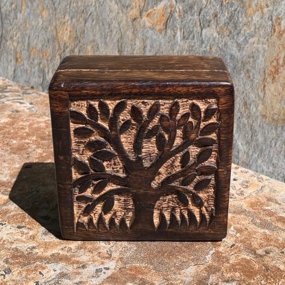 Tree of Life Mango-Wood Box