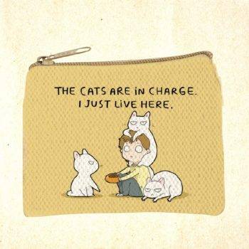 Cat Themed Coin Purse