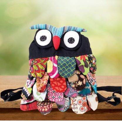 Colorful & Fun Owl Backpack