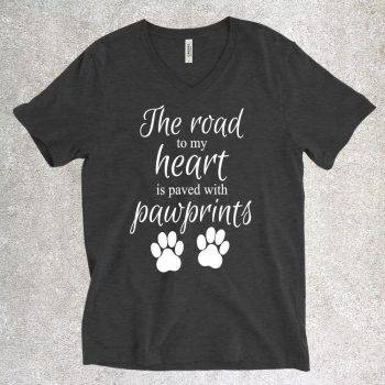 Pawprints Heart T-Shirt