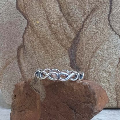 Sterling Silver Infinity Band