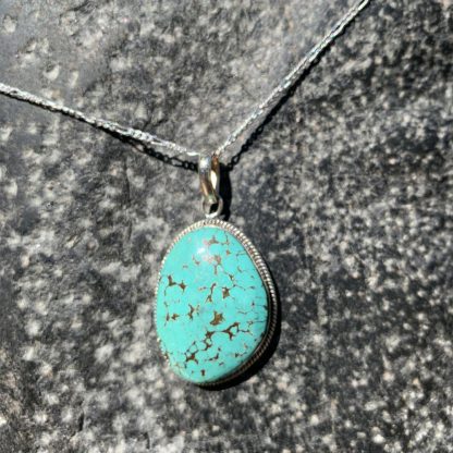 Turquoise & Sterling Pendant
