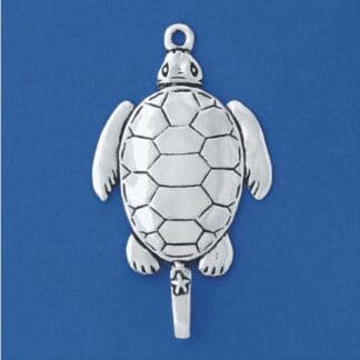 Sea Turtle Pewter Hook