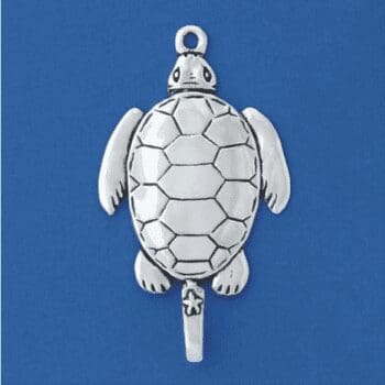 Sea Turtle Pewter Hook