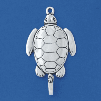 Sea Turtle Pewter Hook