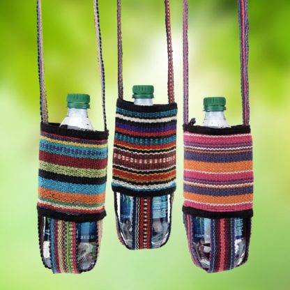 Woven Water Bottle Sling