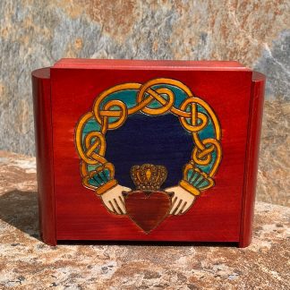 Claddagh Box with Secret Lock