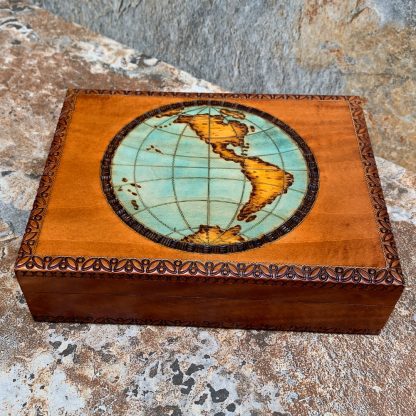 Old World Globe Box - Image 2