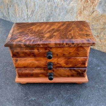 Moroccan Thuya Wood Mini-Chest
